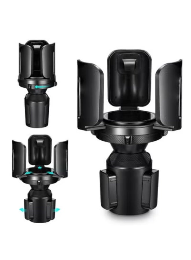 fantasize Cup Holder Expander for Car - All Purpose Car Cup Holder Expander with Adjustable Adapter and Holder, Compatible with 10-64 oz Large Bottles & Cups & Drinks - Image 1